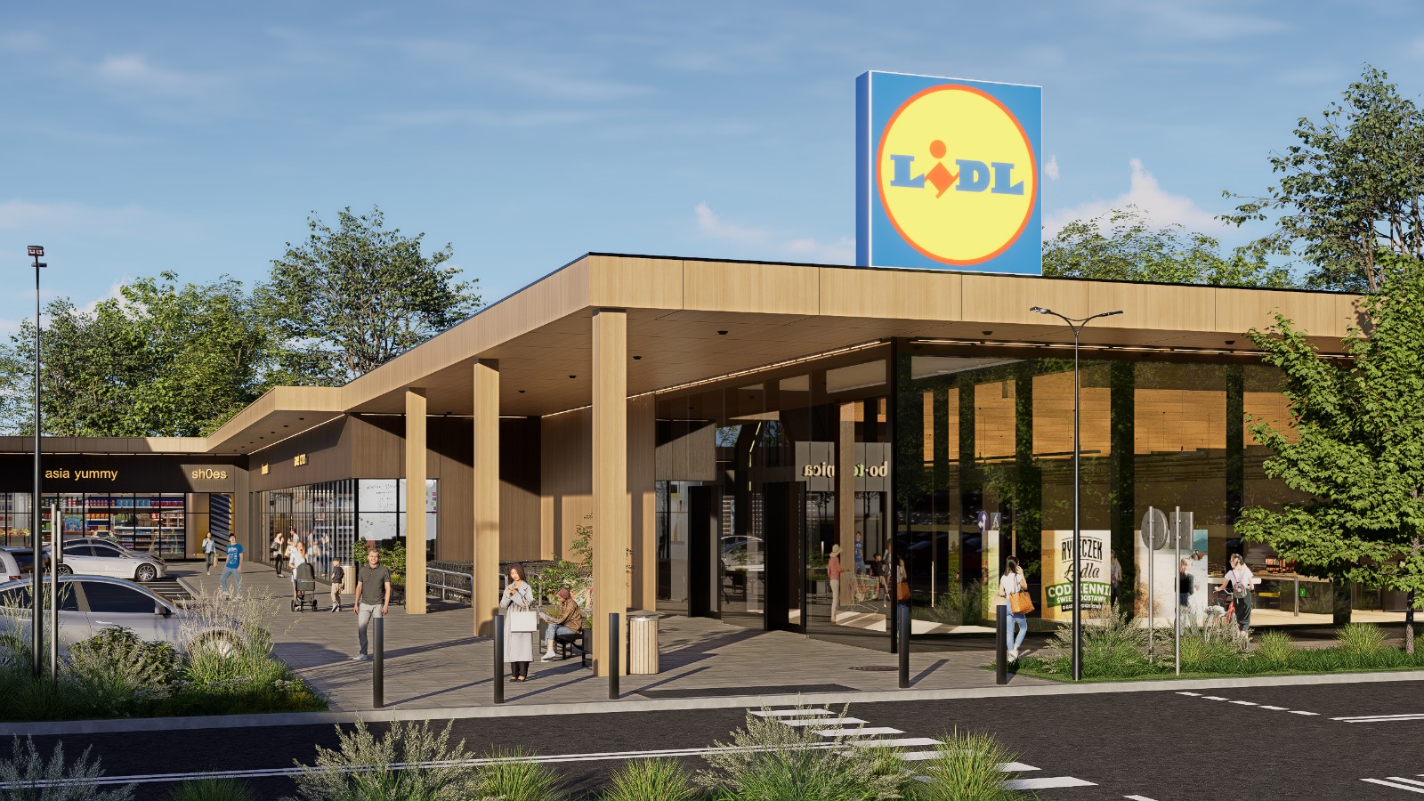 SHOPLAND Łódź — park handlowy przy ul. Rokicińskiej